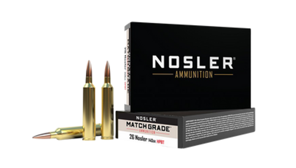 Nosler Match Grade, Nos 51288 Cc 26nos  Match 140 Cc             20/10