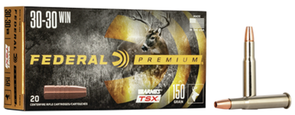 Federal Premium, Fed P3030g         3030    150 Brts          20/10