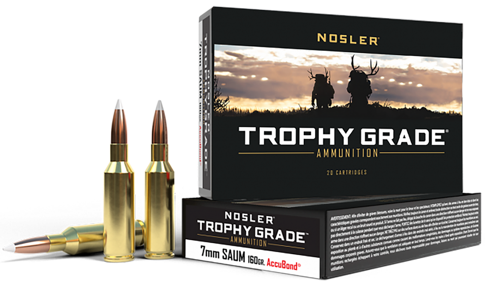 Nosler Trophy Grade, Nos 60045 Trophy 7mmsau   160 Ab             20/10