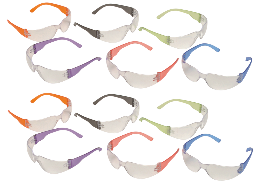 Pyramex Intruder, Pyra S4110smp    Intruder Multi Color Temple 12pk