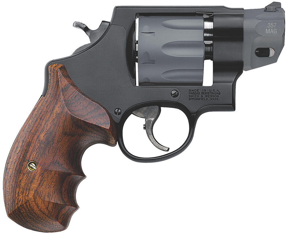 Smith and Wesson 327 Performance Center 357 Magnum 2" 8rd Black/Wood Fs