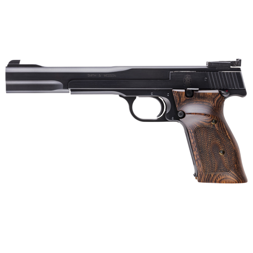 Smith and Wesson 41 22 LR 7"10+1 Blue/Wood As