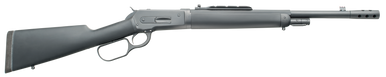 Taylors & Company 220091 1886 Ridge Runner Take Down 45-70 Gov Caliber with 4+1 Capacity, 18.50" Barrel, Blued Metal Finish & SoftTouch Black Synthetic Stock Right Hand (Full Size)