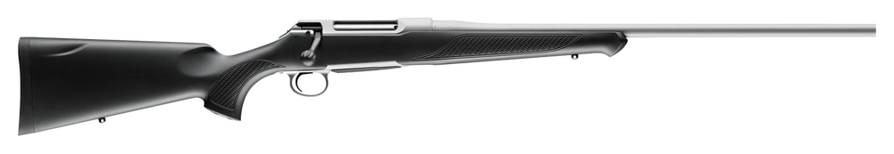 Sauer S1SX300 100 Silver XT 300 Win Mag Caliber with 4+1 Capacity, 24" Barrel, Stainless Cerakote Metal Finish & Black Fixed Ergo Max Stock Right Hand (Full Size) - 47024