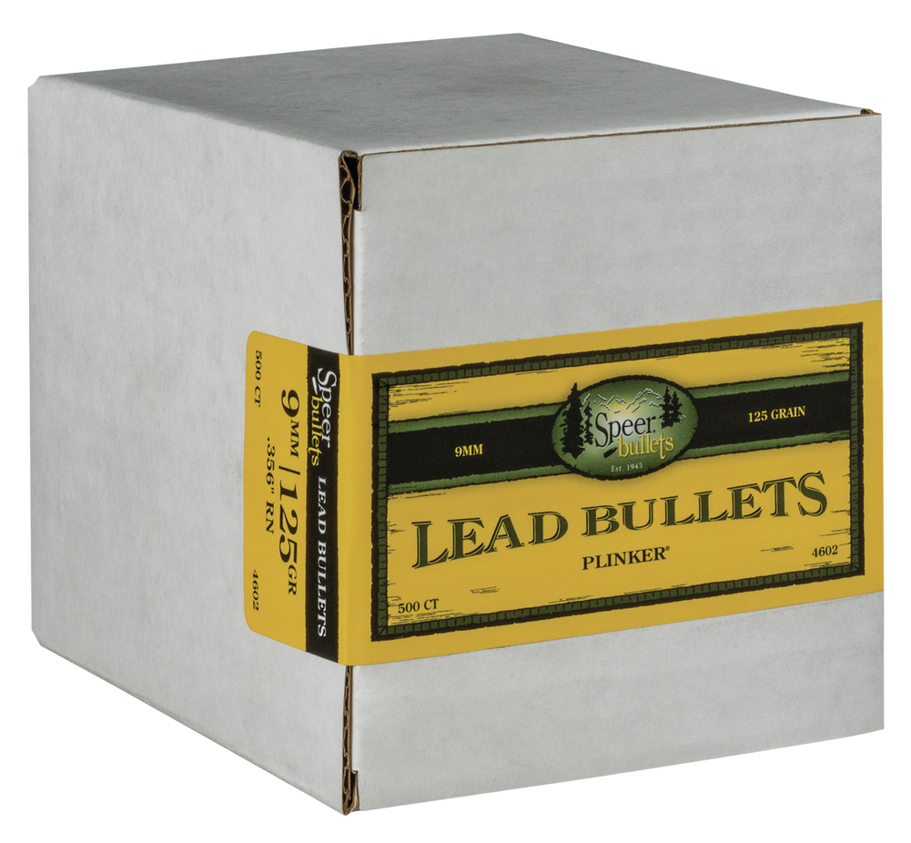 Speer Ammo Handgun, Speer 4602      Bull .356 125 Rn Lead        500/1