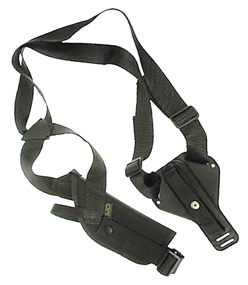 Uncle Mikes Scoped, Unc 8504-1   S V Shoulder Holster  7-8" Blk