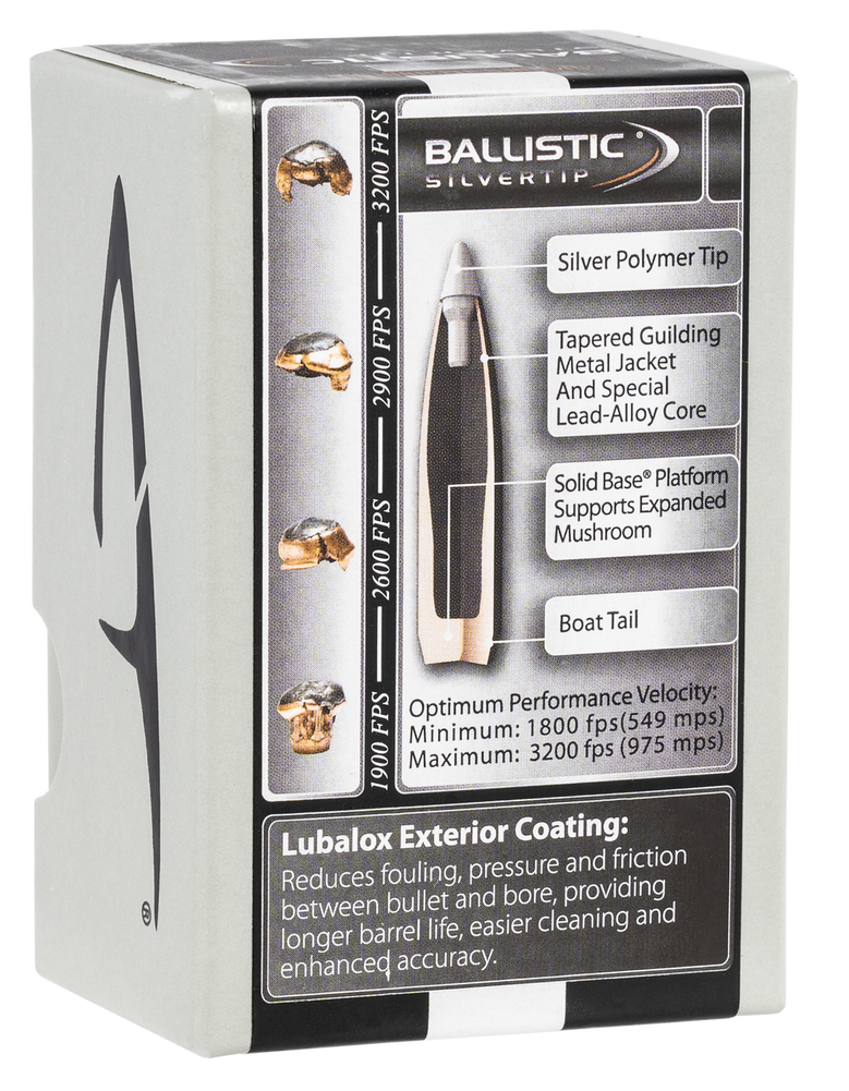 Nosler Ballistic Silvertip, Nos 51040 Blstc St   6mm 95 Bt      50