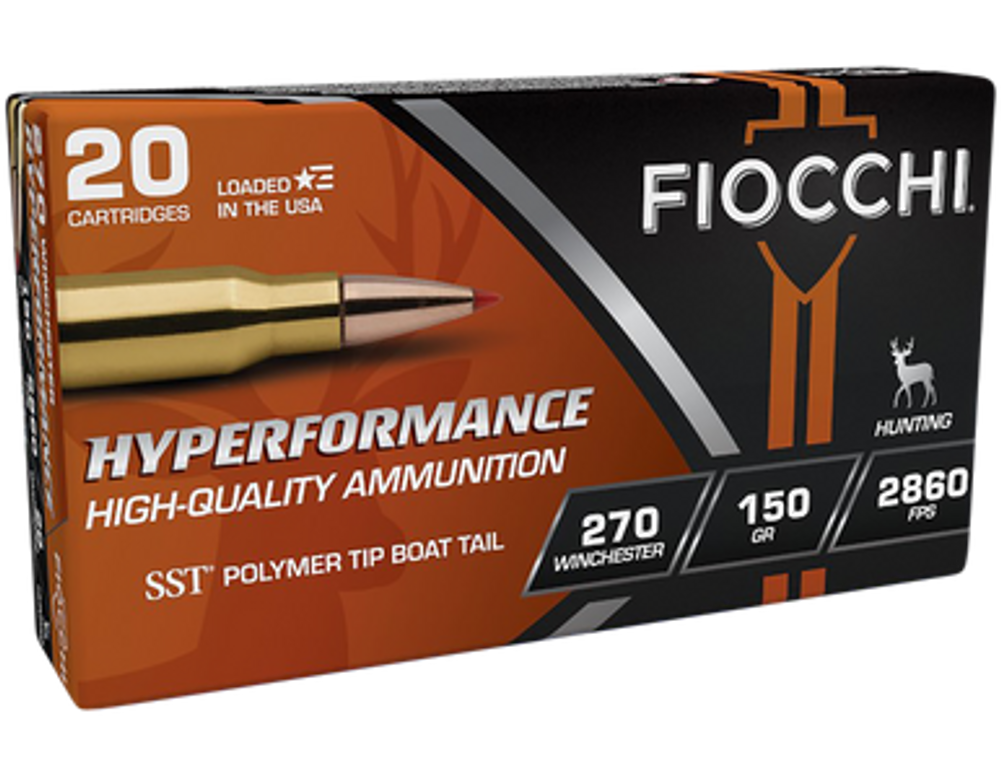 Fiocchi Hyperformance, Fio 270hsb    270        150 Sst             20/10