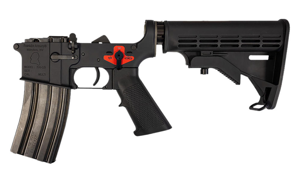 Franklin Armory 0020024BLK BFSIII  Aluminum Black Hardcoat Anodize for M4