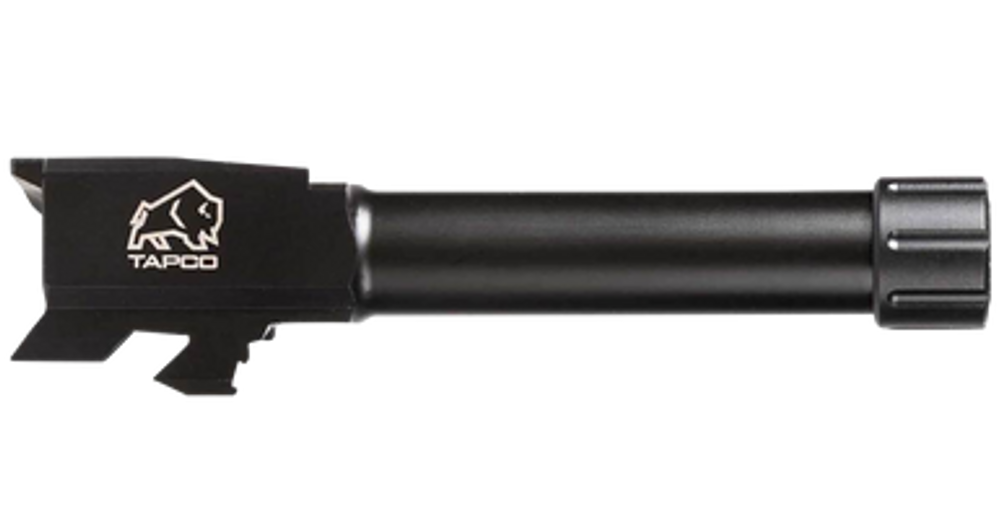 Tapco TAP22003   9mm Fits Glock 43/43x Black Stainless Steel