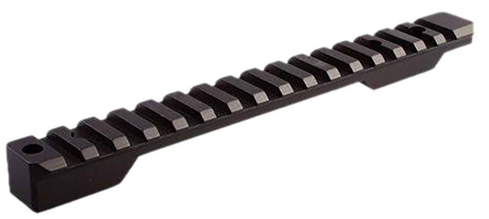 Talley PLM258160   Black Anodized Aluminum Picatinny Rail Mount Long Action 20 MOA