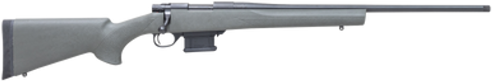 Howa HMA6ARCGYTH 1500 Mini Action Youth 6mm ARC 22" Black Steel Threaded Barrel, Black Drilled & Tapped Steel Receiver, Fixed HTI Green Synthetic Stock