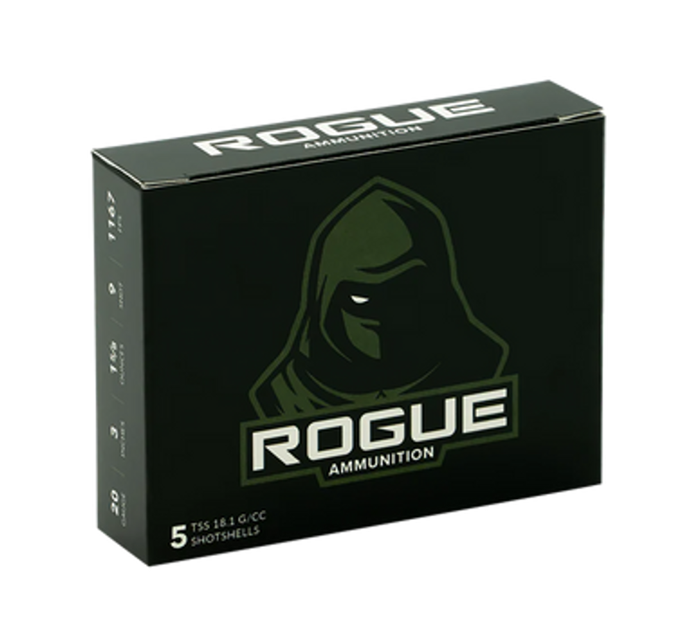 Rolling Thunder Game Call RA-TSS-20-3-158-9 Rogue  20Gauge 3" 1 5/8oz 9Shot 5 Per Box/20 Case