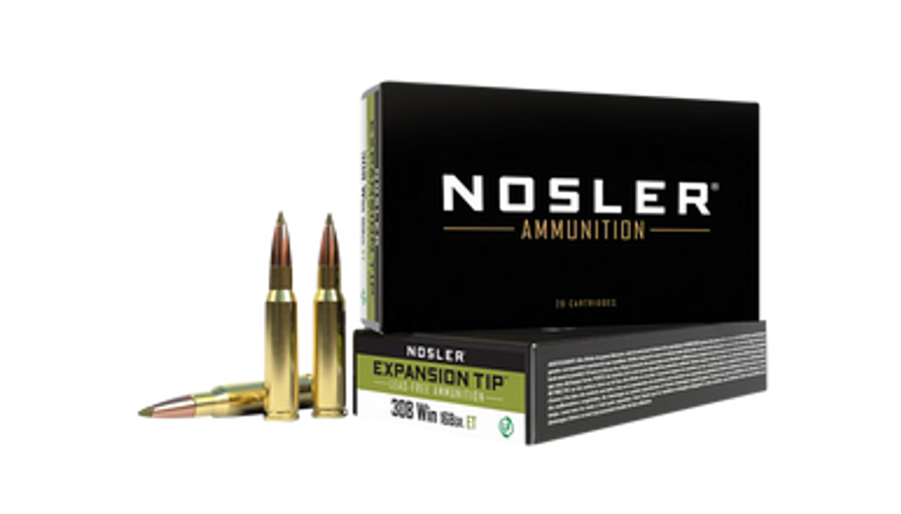 Nosler E-tip, Nos 40035 E-tip  308win   168 E-tip          20/10