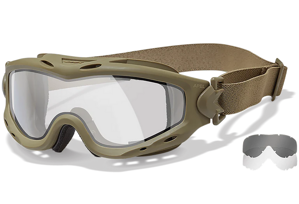 WILEYX SP30DLT SPEAR GOGGLE DUAL GRY/CLR/TAN - 180326