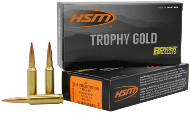 Hsm Trophy Gold, Hsm 65creedmoor140vld    140 Vld             20/25