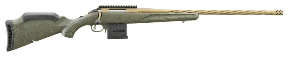 Ruger American® Rifle Generation II : Predator 30-06 SPRG 22" 4 + 1 Green Splatter Ruger American® Rifle Generation II : Predator 30-06 SPRG 22" 4 + 1 Green Splatter