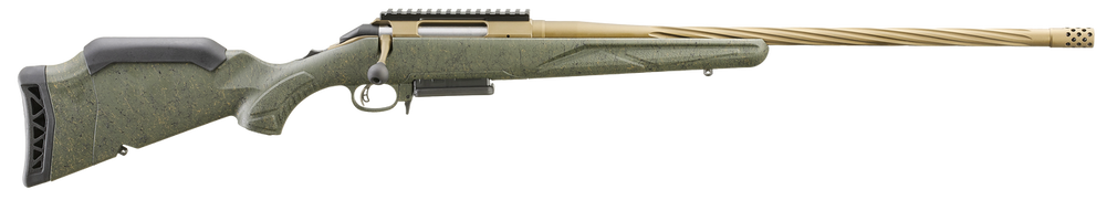 Ruger American® Rifle Generation II : Predator 30-06 SPRG 22" 4 + 1 Green Splatter Ruger American® Rifle Generation II : Predator 30-06 SPRG 22" 4 + 1 Green Splatter