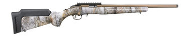 Ruger American¬Æ Rimfire : Standard 17 HMR 18" 9 + 1 Burnt Bronze Cerakote