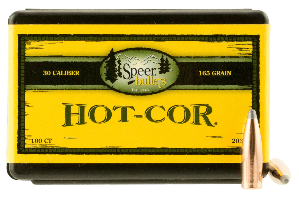 Speer Bullets Rifle Hunting, Speer 2035      Bull .308 165 Sptzr          100/5