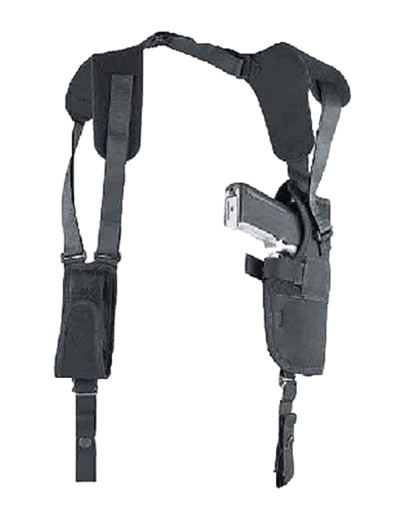 Uncle Mikes Pro-pak, Unc 7502-1  Pro-pak V Shldr       2 Blk