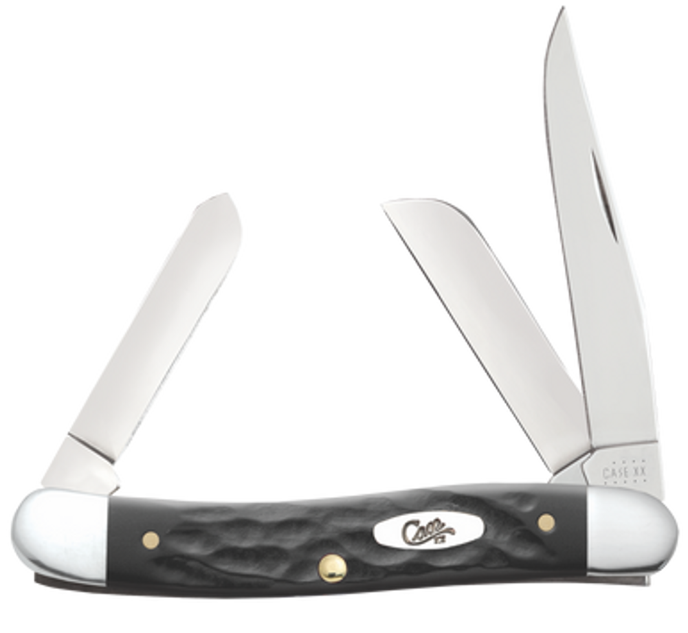 Case Stockman, Case 18222 Rough Black Medium Stockman