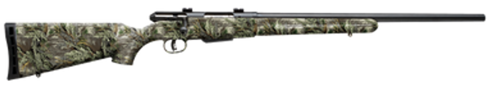 Savage Arms 19979 25 Walking Varminter 22 Hornet Caliber with 4+1 Capacity, 22" Barrel, Matte Black Metal Finish & Realtree Max-1 Synthetic Stock Right Hand (Full Size)