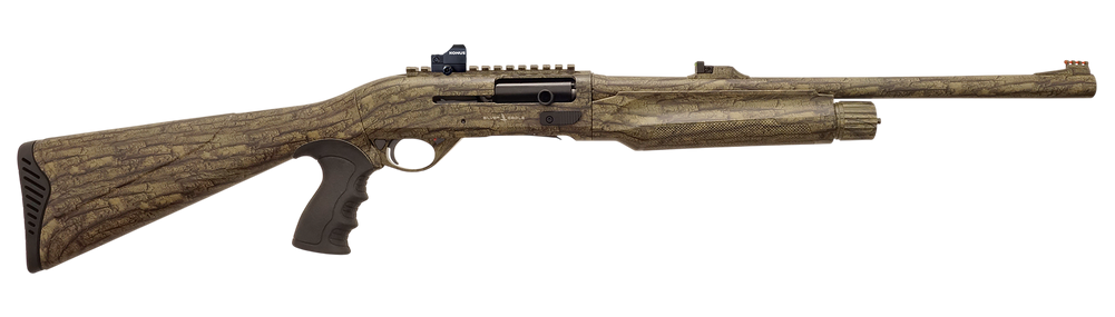 Silver Eagle Arms A21218BLC-PKG Alpha 2  12 Gauge Semi-Auto 3" 4+1 18.50" Steel Barrel Fixed Camo Synthetic Stock, Konus Scope - 182994