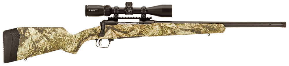 Savage Arms 57359 110 Apex Predator XP 243 Win 4+1 24", Matte Black Metal, Mossy Oak Mountain Country Synthetic Stock, Vortex Crossfire II 4-12x44mm - 104439