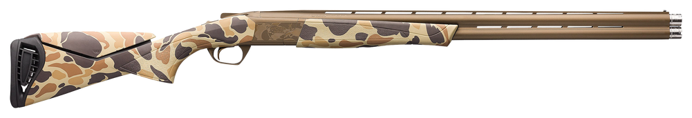Browning 018725304 Cynergy Wicked Wing 12 Gauge with 28" Barrel, 3.5" Chamber, 2rd Capacity, Burnt Bronze Cerakote Metal Finish & Vintage Tan Camo with Adjustable Comb Stock Right Hand (Full Size) - 135018