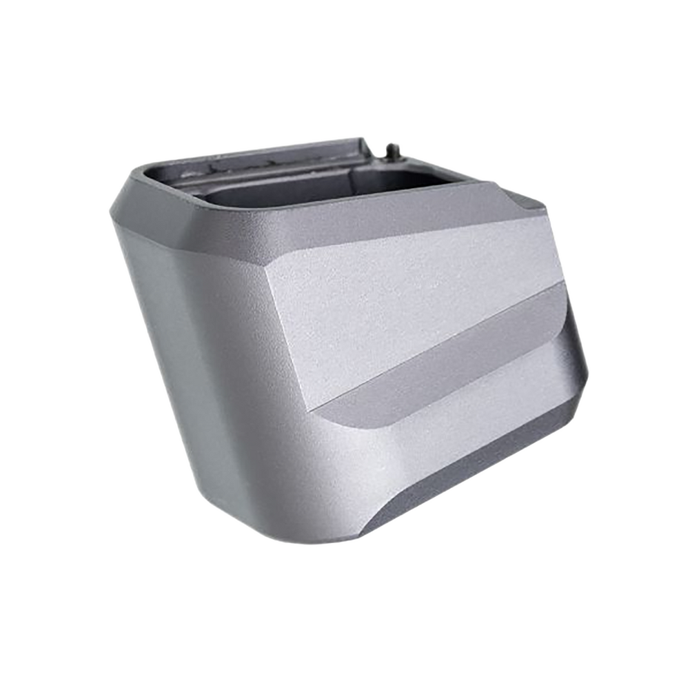 Tyrant CNC TDVP9MAGEXGREY Magazine Extension  Fits H&K VP9/VP40/VP30 5rd Grey Aluminum - 181520