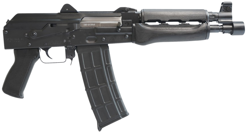 Zastava Arms Usa ZP85556 ZPAP85  5.56x45mm NATO 30+1 10" Black, Polymer Grip, Dark Wood Handgaurd, - 149506