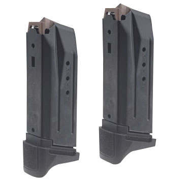 Ruger 90729 Security Value Pack 10rd 380 ACP Fits Security 380 Black Steel 2 Pack - 151756