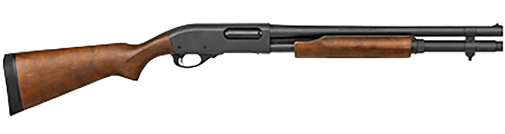 Remington Firearms (New) R81197 870 Home Defense 12 Gauge Pump 3" 6+1 18.50" Matte Blued Steel Barrel & Receiver, Satin Hardwood Fixed Stock, Right Hand - 138753