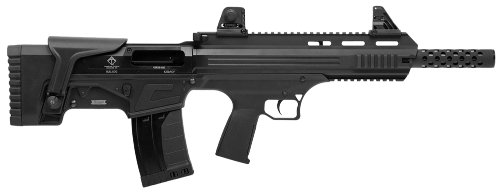 ATI ATIG20BDB Bulldog  20 Gauge 3" 16" 5+1 Black Steel Barrel, Black Aluminum Receiver, Picatinny Rail, Black Fixed Bullpup Stoc & Grip - 128770