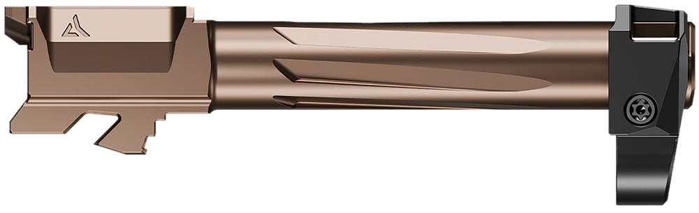 Radian Weapons R0845 Ramjet & Afterburner Combo 9mm Luger Compatible w/Glock 48, Bronze Stainless Steel - 173618