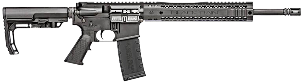 Black Rain Ordnance BROSPEC15 Spec15  5.56x45mm NATO 30+1 16" Chrome Moly Barrel, A2 Flash Hider,  Black Hard Coat Anodized 7075-T6 Receiver, Adjustable B5 Sopmod Stock, Polymer Grip, GI Trigger