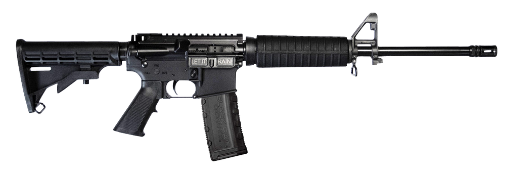 Black Rain Ordnance SPEC15A2 Spec15 A2 5.56x45mm NATO 16" 30+1 Black Anodized Rec Black 6 Position Collapsible Carbine Stock Black Polymer Grip A2 Front Sight Right Hand - 142623