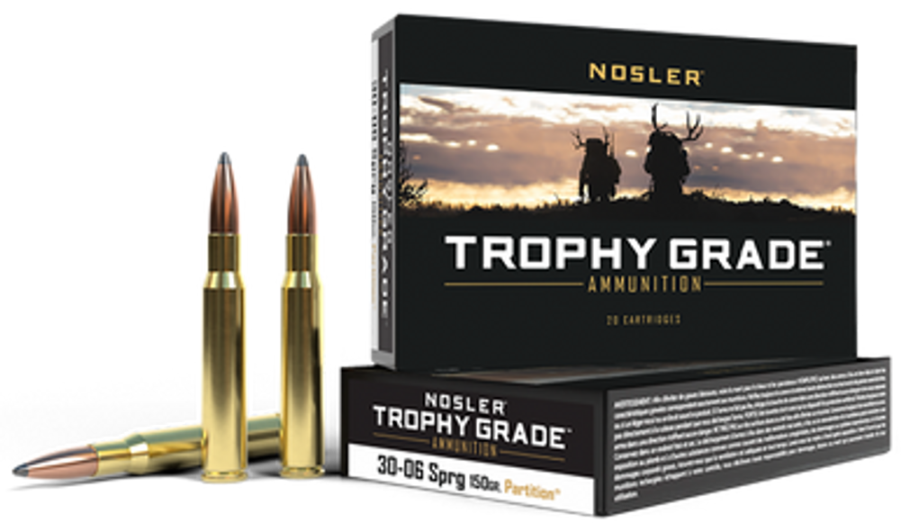 Nosler Trophy Grade, Nos 60055 Trophy 3006     150 Pt             20/10