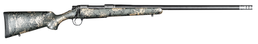 Christensen Arms 8010613600 Ridgeline FFT 6.5-284 Norma 4+1 22" Carbon Fiber/Threaded Barrel, Stainless Steel, Green with Black/Tan Accents Stock - 145963