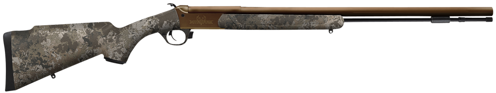 Traditions CR848804425 NitroFire VAPR 50 Cal 209 Primer 26" Burnt Bronze Cerakote Fluted & Tapered Barrel, Drilled & Tapped Receiver, Veil Wideland Fixed Synthetic Stock - 144477