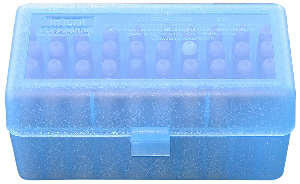 Mtm Case-gard, Mtm Rsld5024    50rd Rfl Case Wssm/500s     Clrblu