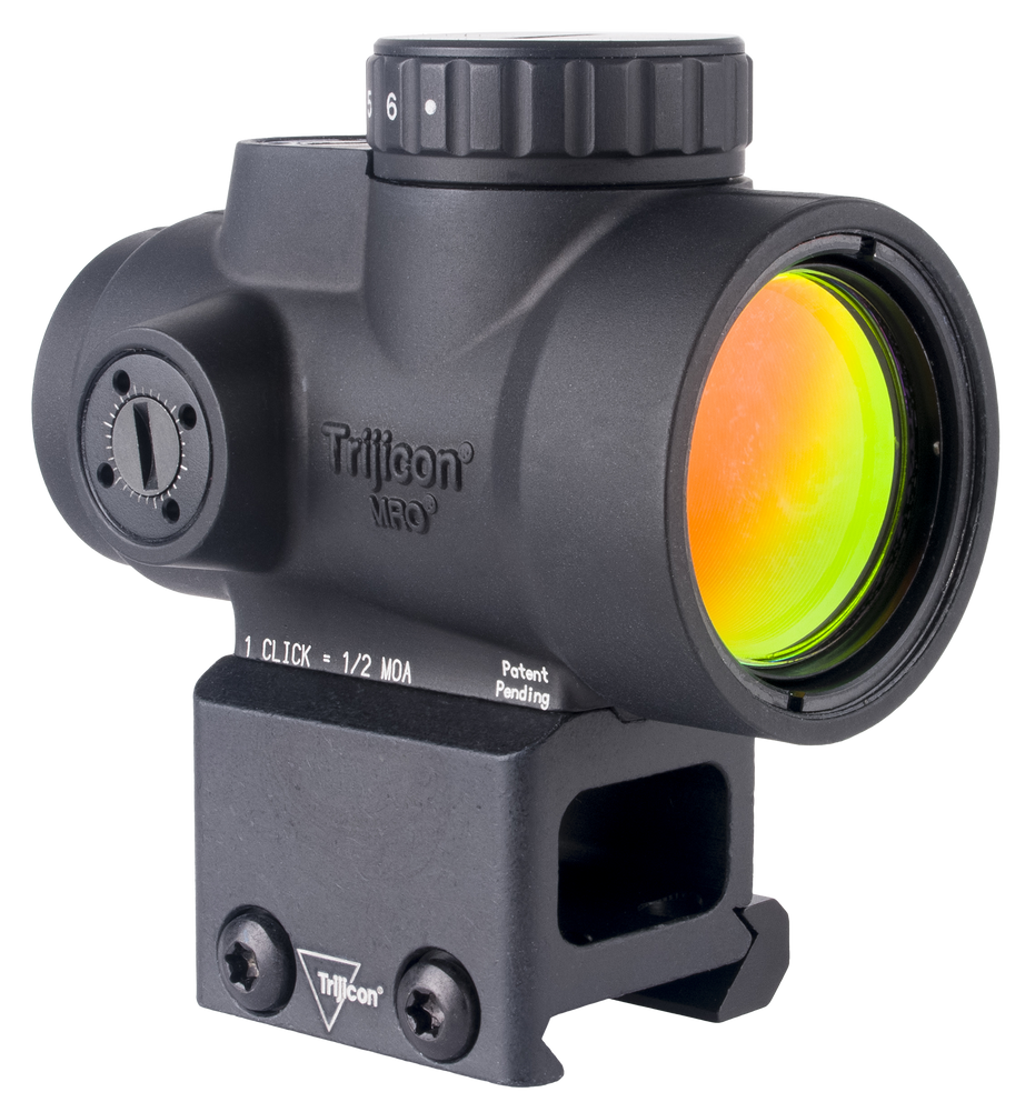Trijicon 2200333 MRO SD  Black 1x25mm 2 MOA Green Dot Reticle Lower 1/3 Co-Witness Mount - 180139