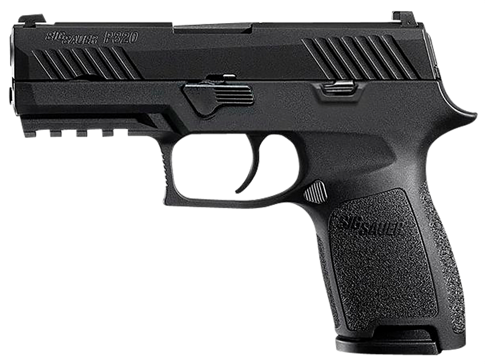 SIG SAUER P320 CMPCT SFTY MASS 9mm 3.9" 10+1 BLACK