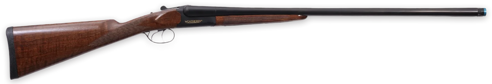 Weatherby OG12028DSM Orion SxS 20 Gauge Break Open 3" 2 Shot 28" Blued Side By Side Barrel, Blued Steel Receiver, Straight English w/Splinter Forend Walnut Stock - 156746