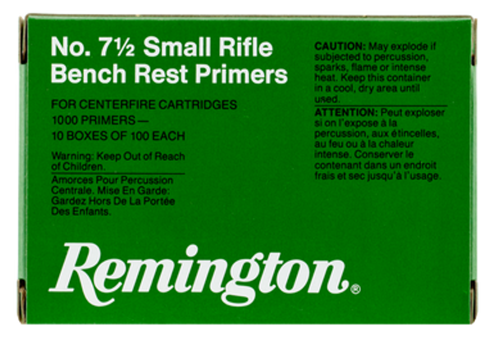 Remington Ammunition 22628 Centerfire Primers Benchrest Small Rifle Rifle Remington Ammunition 22628 Centerfire Primers Benchrest Small Rifle Rifle