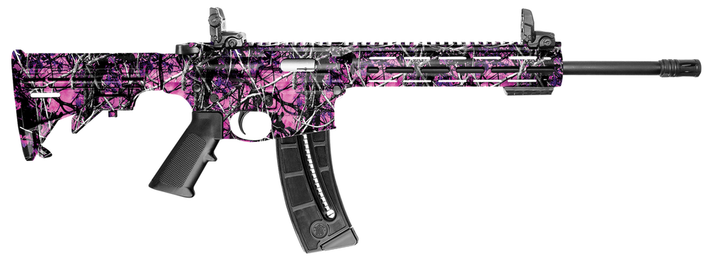 Smith and Wesson M&P15-22 Sport M-Lok Muddy Girl 22 LR 16.5" 25+1
