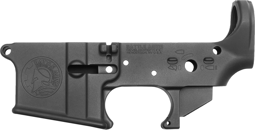 Battle Arms Development WH556-LR Workhorse Lower Receiver Black Anodized for AR15/M16/M4 - 180801