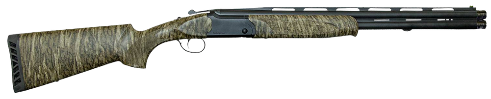 ATI ATIGKOF12TF22C Turkey Fowl  12 Gauge Break Open 3" 2rd, 22" Black Vent Rib Barrel, Black Aluminum Receiver, Mossy Oak Bottomland Synthetic Fixed Stock - 154970