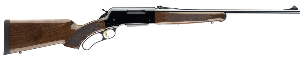 Browning 034009118 BLR Lightweight 308 Win 4+1 20" Polished Blued/ 20" Button-Rifled Barrel, Polished Black Aluminum Receiver, Gloss Black Walnut/ Fixed Pistol Grip Stock, Right Hand
